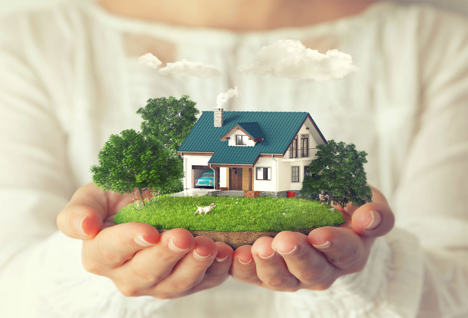 home in hands